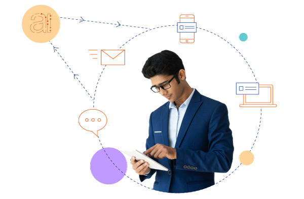 01 Craft real time campaigns on our integrated customer engagement platform