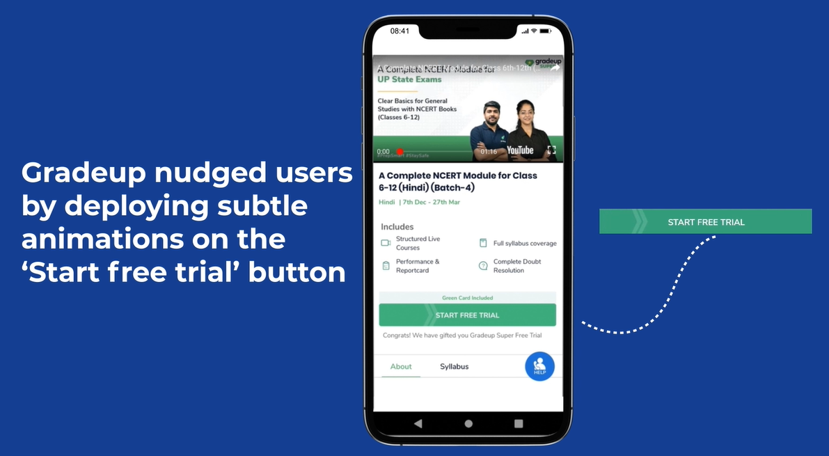 Netcore Cloud helps Gradeup achieve significant growth in feature adoption, course completion, and user engagement